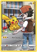 Pokemon,SM - Cosmic Eclipse,Pikachu (Secret) - 241/236,Holofoil,Secret Rare,Near Mint