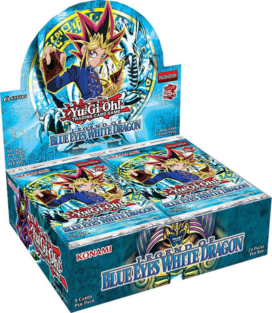2023 Yu-Gi-Oh! Legend of Blue Eyes White Dragon Booster Box (25th Anniversary Edition)
