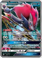 Pokemon,Shining Legends,Zoroark GX - 53/73,Holofoil,Ultra Rare,Near Mint