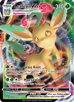 Pokemon,SWSH07: Evolving Skies,Leafeon VMAX - 008/203,Holofoil,Ultra Rare,Near Mint