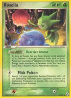 Pokemon,EX Legend Maker,Roselia - 42/92,Reverse Holofoil,Uncommon,Lightly Played