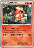 Pokemon Japan,XY-P: XY Promos,Pyroar - 033/XY-P,Normal,Common,Damaged - Japanese