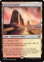 Magic: The Gathering,Edge of Eternities,Sacred Foundry - 256,Normal,Rare,Lightly Played