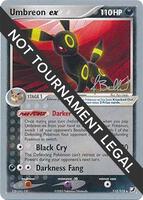 Pokemon,World Championship Decks,Umbreon ex - 2006 (Jimmy Ballard) - 112/115,Normal,Ultra Rare,Heavily Played