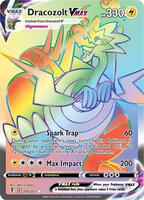 Pokemon,SWSH07: Evolving Skies,Dracozolt VMAX (Secret) - 210/203,Holofoil,Secret Rare,Near Mint