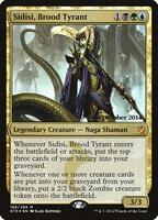 Magic: The Gathering,Prerelease Cards,Sidisi, Brood Tyrant - 199,Foil,Mythic,Near Mint