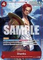 One Piece Card Game,Legacy of the Master,Shanks (008) (Alternate Art) - OP12-008,Foil,Rare,Near Mint