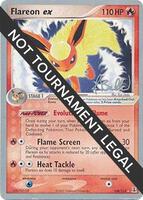 Pokemon,World Championship Decks,Flareon ex - 2006 (Jimmy Ballard) - 108/113,Normal,Ultra Rare,Heavily Played