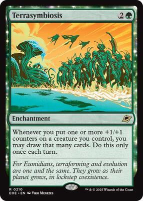 Magic: The Gathering,Edge of Eternities,Terrasymbiosis - 210,Foil,Rare,Near Mint