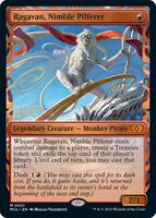 Magic: The Gathering,March of the Machine: Multiverse Legends,Ragavan, Nimble Pilferer - 21,Foil,Mythic,Near Mint