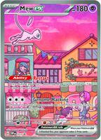 Pokemon,SV: Scarlet & Violet Promo Cards,Mew ex - 053,Holofoil,Promo,Near Mint