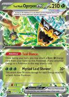 Pokemon,SV: Prismatic Evolutions,Teal Mask Ogerpon ex - 012/131,Holofoil,Double Rare,Near Mint