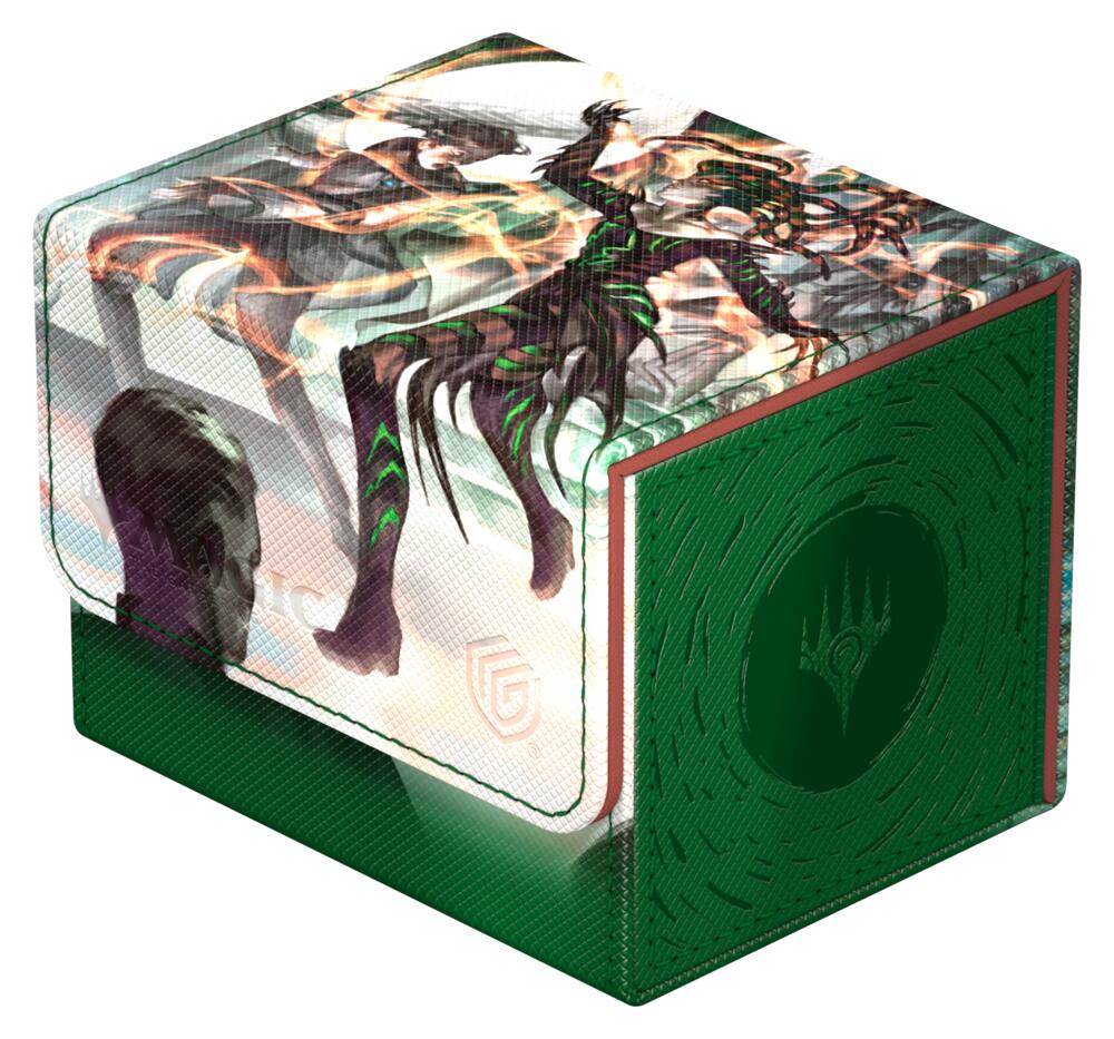 Magic: The Gathering deck boxes ultimate guard magic reality fracture sidewinder 100plus xenoskin box vraska petrifying assassin