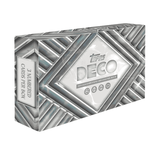 Topps Deco 2025-26 UEFA Club Competitions Soccer Hobby Box