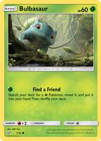 Pokémon,Detective Pikachu,Bulbasaur (Holo Common) - 1/18,Holofoil,Common,Near Mint