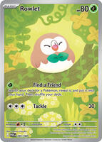 Pokemon,ME03: Perfect Order,Rowlet - 090/088,Holofoil,Illustration Rare,Near Mint