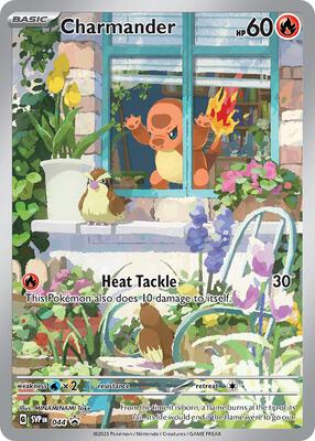 Pokemon,SV: Scarlet & Violet Promo Cards,Charmander - 044,Holofoil,Promo,Near Mint
