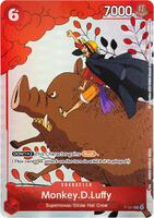 One Piece Card Game,One Piece Promotion Cards,Monkey.D.Luffy (Gift Collection 2023) - P-001,Foil,Promo,Near Mint