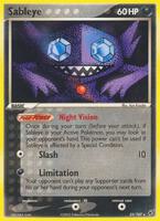 Pokemon,EX Deoxys,Sableye - 23/107,Normal,Rare,Lightly Played