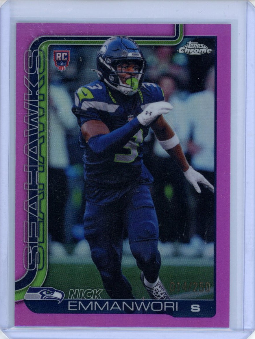 Topps 2025 Topps Chrome,2025 Topps Chrome,Nick Emmanwori - 348,NM