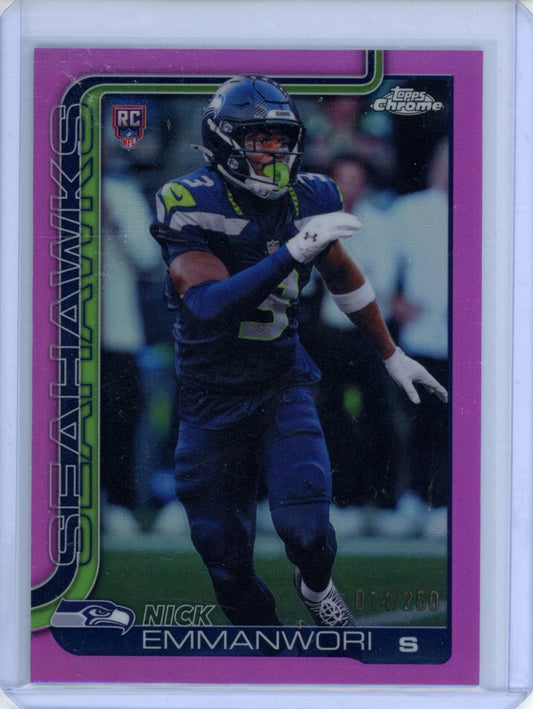 Topps 2025 Topps Chrome,2025 Topps Chrome,Nick Emmanwori - 348,NM