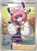 Pokemon,SWSH06: Chilling Reign,Klara (Full Art) - 194/198,Holofoil,Ultra Rare,Near Mint