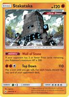 Pokemon,SM - Unbroken Bonds,Stakataka - 106/214,Reverse Holofoil,Holo Rare,Near Mint