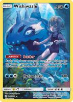 Pokemon,SM - Cosmic Eclipse,Wishiwashi (Secret) - 240/236,Holofoil,Secret Rare,Lightly Played
