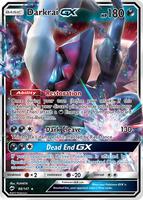 Pokemon,SM - Burning Shadows,Darkrai GX - 88/147,Holofoil,Ultra Rare,Lightly Played