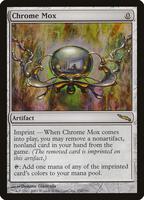 Magic: The Gathering,Mirrodin,Chrome Mox - 152,Normal,Rare,Heavily Played