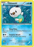 Pokemon,Black and White Promos,Oshawott - BW08,Holofoil,Promo,Lightly Played