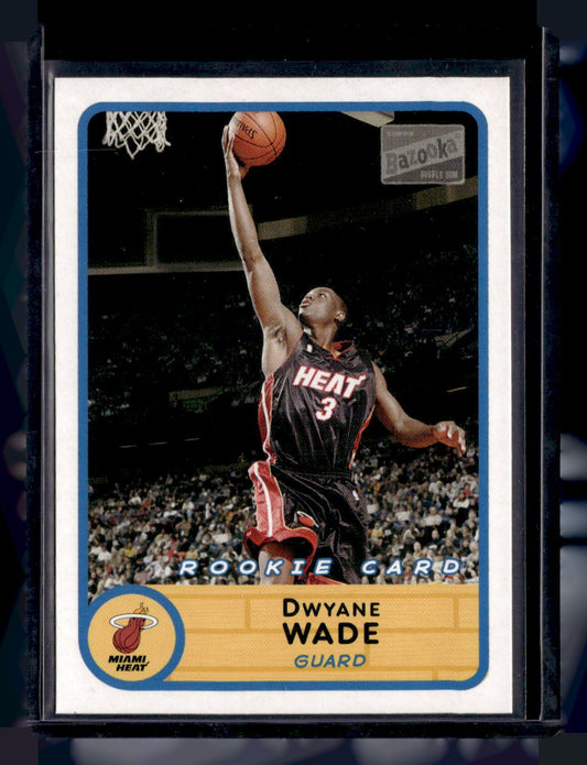 2003-04 Bazooka,2003-04 Bazooka,Dwyane Wade - 252b,NM