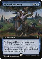 Magic: The Gathering,Commander Legends: Battle for Baldur's Gate,Kindred Discovery (Extended Art) - 565,Normal,Rare,Near Mint