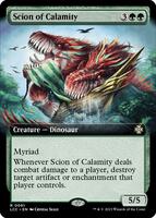 Magic: The Gathering,Commander: The Lost Caverns of Ixalan,Scion of Calamity (Extended Art) - 61,Normal,Rare,Near Mint