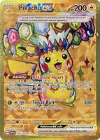 Pokemon,SV08: Surging Sparks,Pikachu ex - 247/191,Holofoil,Hyper Rare,Near Mint