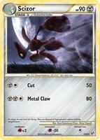 Pokemon,Undaunted,Scizor - 7/90,Holofoil,Holo Rare,Moderately Played
