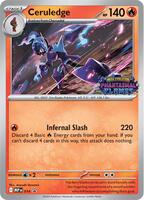 Pokemon,ME: Mega Evolution Promo,Ceruledge (Prerelease) - 014,Holofoil,Promo,Near Mint