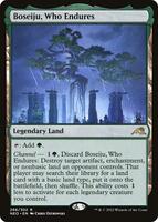 Magic: The Gathering,Kamigawa: Neon Dynasty,Boseiju, Who Endures - 266,Normal,Rare,Near Mint
