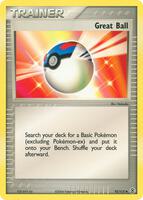 Pokemon,EX FireRed & LeafGreen,Great Ball - 92/112,Reverse Holofoil,Uncommon,Near Mint