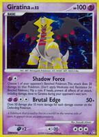 Pokemon,Legends Awakened,Giratina - 4/146,Holofoil,Holo Rare,Damaged