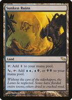 Magic: The Gathering,Shadowmoor,Sunken Ruins - 280,Foil,Rare,Near Mint