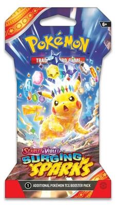 Pokemon,SV08: Surging Sparks,Surging Sparks Sleeved Booster Pack,Normal,Unopened