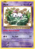 Pokemon,XY - Evolutions,Mew - 53/108,Holofoil,Holo Rare,Near Mint