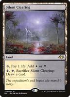 Magic: The Gathering,Modern Horizons,Silent Clearing - 246,Foil,Rare,Near Mint