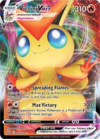Pokemon,SWSH05: Battle Styles,Victini VMAX - 022/163,Holofoil,Ultra Rare,Near Mint