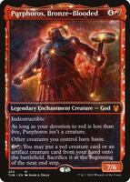 Magic: The Gathering,Theros Beyond Death,Purphoros, Bronze-Blooded (Showcase) - 265,Foil,Mythic,Near Mint