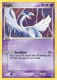Pokemon,Deck Exclusives,Lugia - 29/115 (EX Unseen Forces) - 029/115,Holofoil,Holo Rare,Damaged