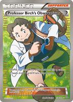 Pokemon,XY - Primal Clash,Professor Birch's Observations (159 Full Art) - 159/160,Holofoil,Ultra Rare,Lightly Played