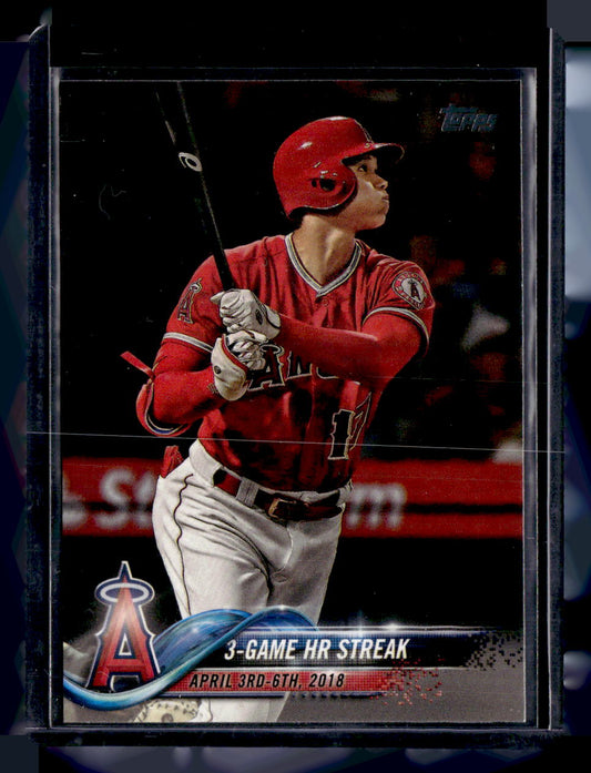 Topps 2018 Topps Update,2018 Topps Update,3-Game HR Streak - US189,NM