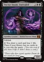 Magic: The Gathering,Commander: Marvel Super Heroes,Doctor Doom, Unrivaled - 654,Normal,Mythic,Near Mint